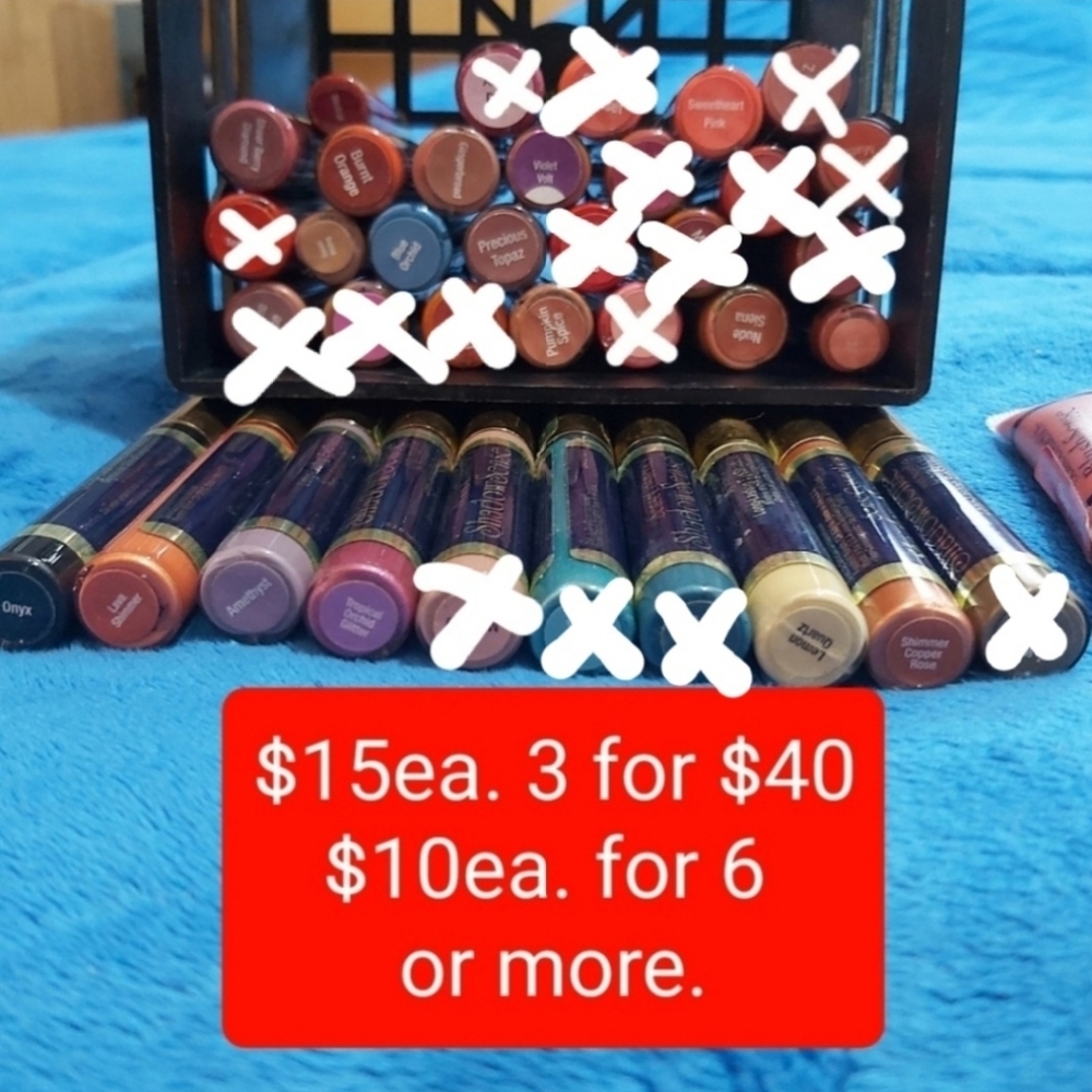 3 FOR $40. 6 or More $10ea. LIPSENSE SHADOWSENSE